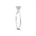 0,50 Carat Diamond Round Solitaire Engagement Ring