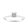 0,30 Carat Diamond Round Solitaire Engagement Ring