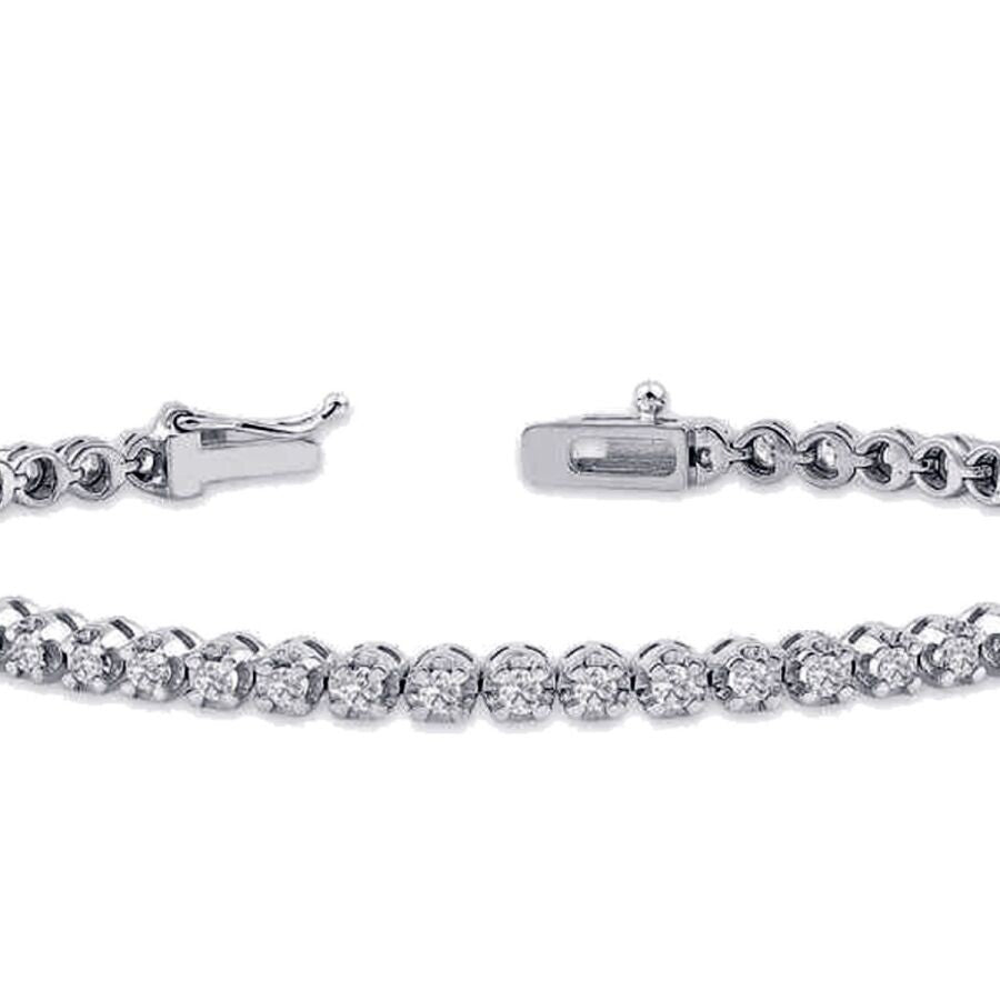 3.00 Carat Diamond Tennis Bracelet