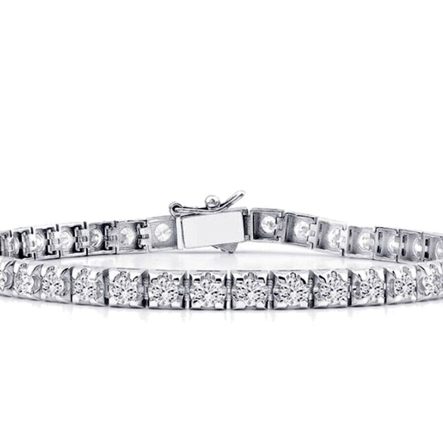 3.50 Carat Diamond Tennis Bracelet