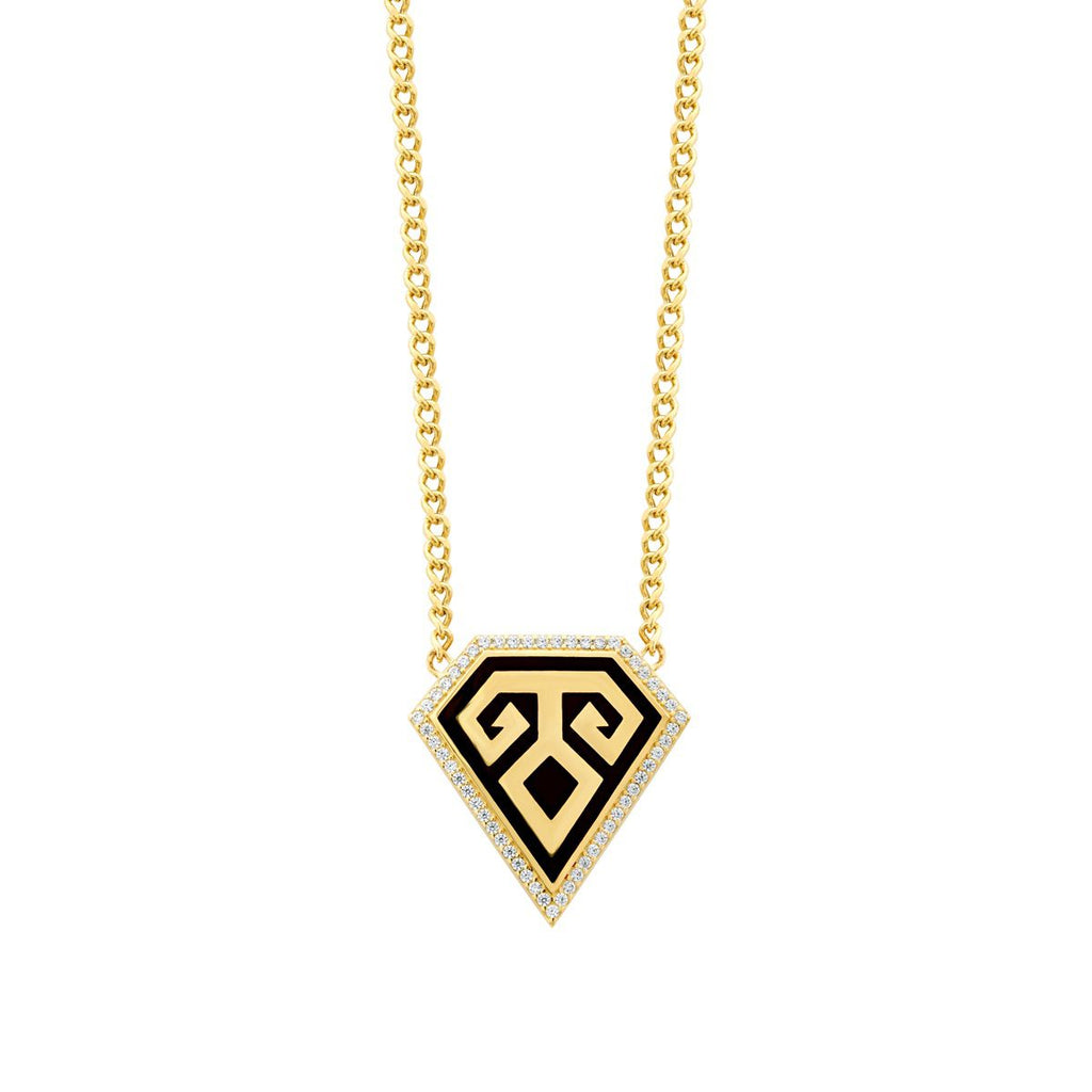 Gold Trend Necklace with Elibelinde Motif