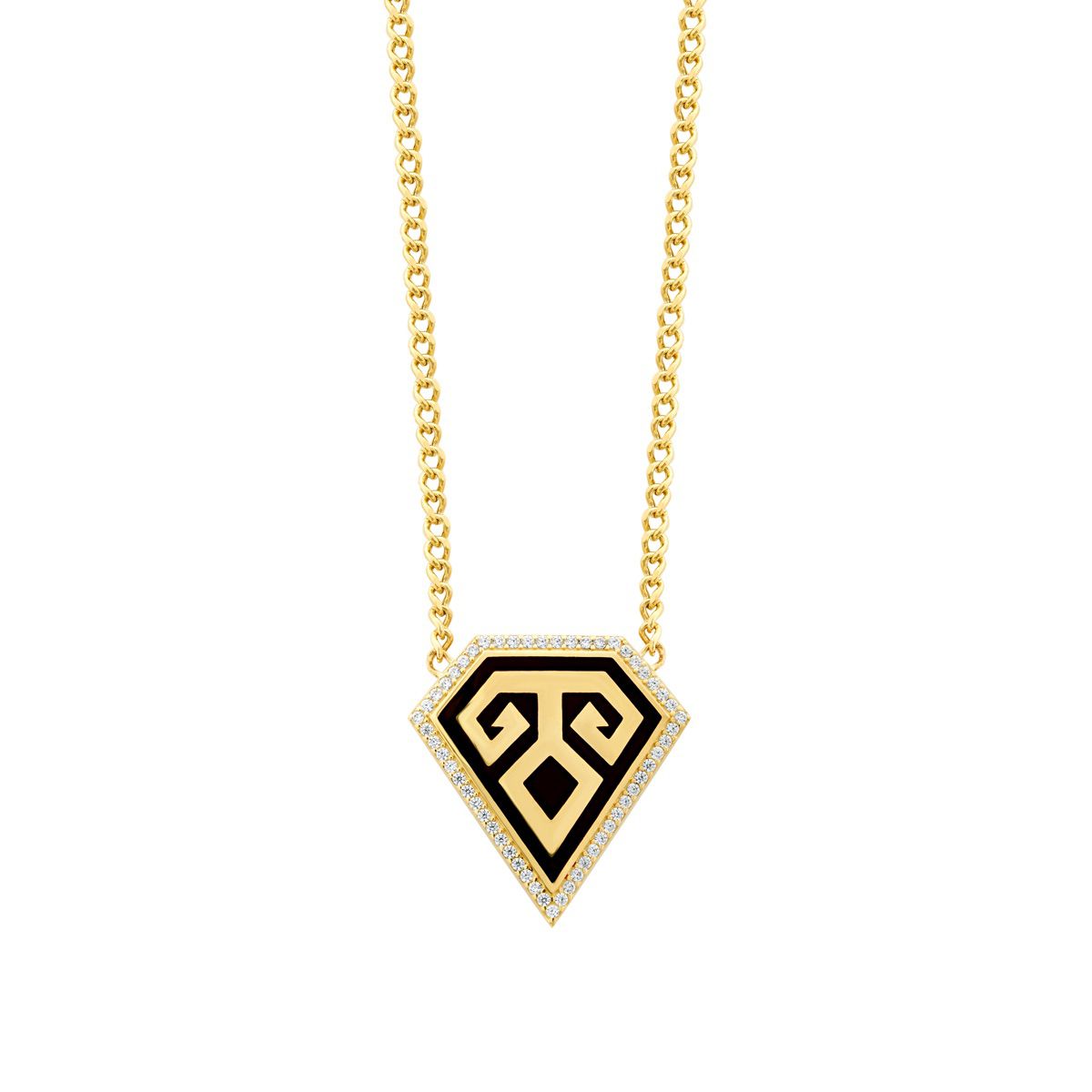 Gold Trend Necklace with Elibelinde Motif