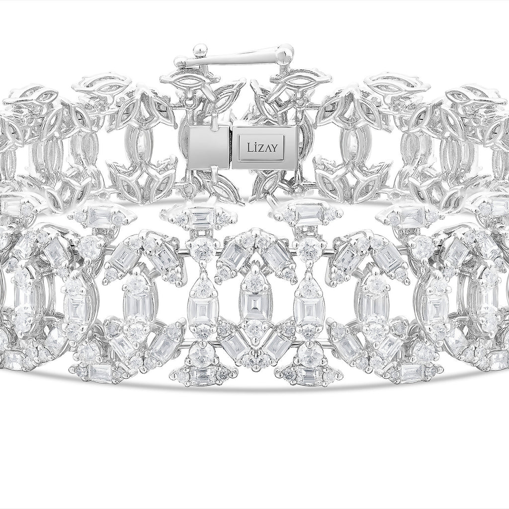 8,29 Carat Diamond Baguette Bracelet