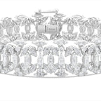 8,29 Carat Diamond Baguette Bracelet