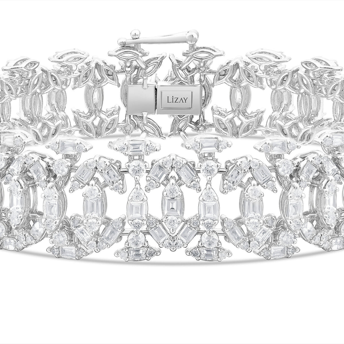 8,29 Carat Diamond Baguette Bracelet