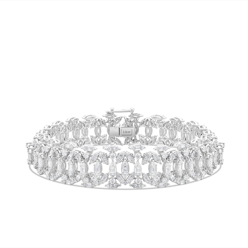 8,29 Carat Diamond Baguette Bracelet