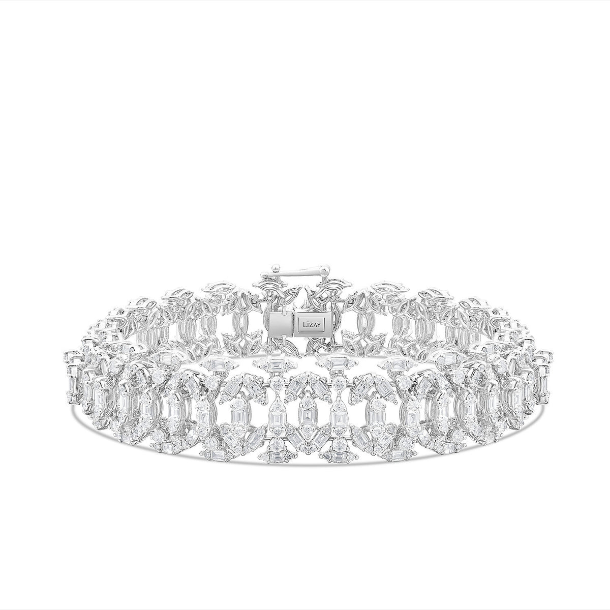 8,29 Carat Diamond Baguette Bracelet