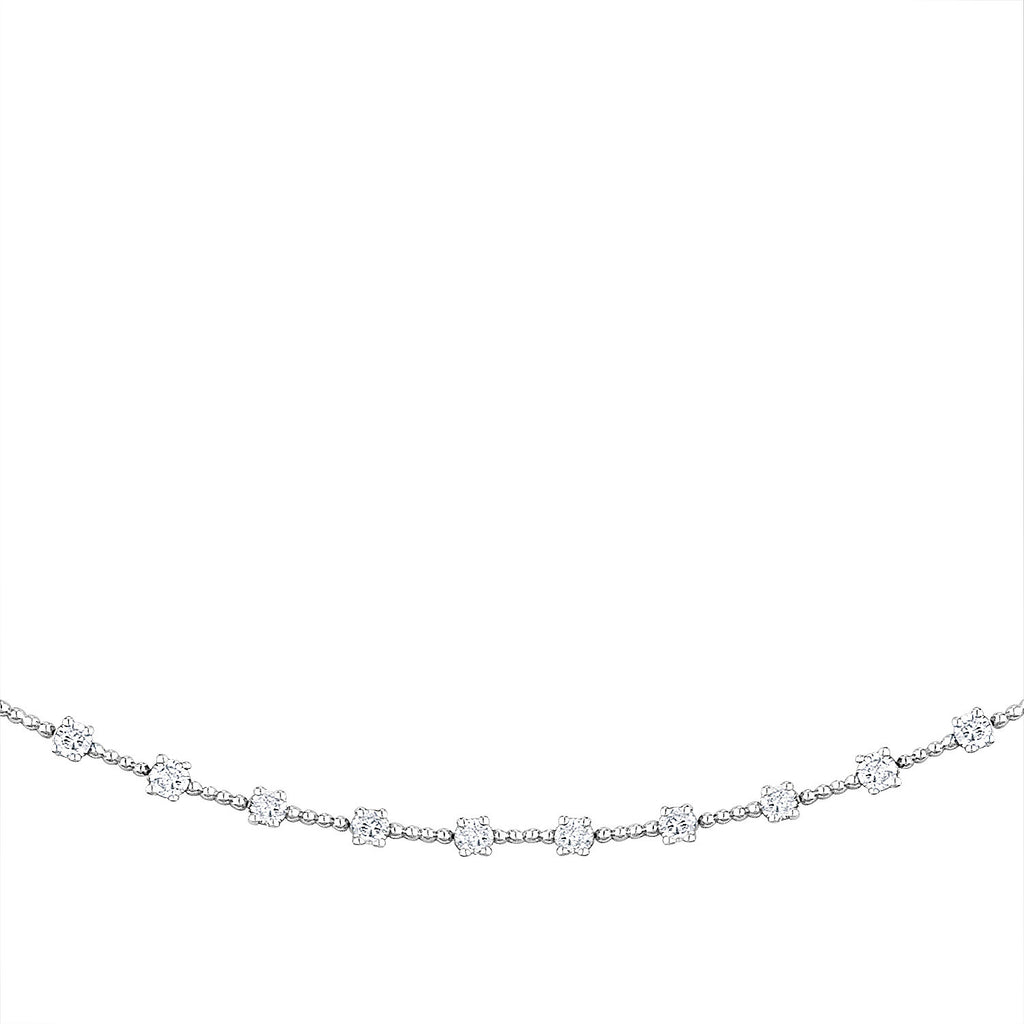 1,50 Carat Diamond Tennis Neckband