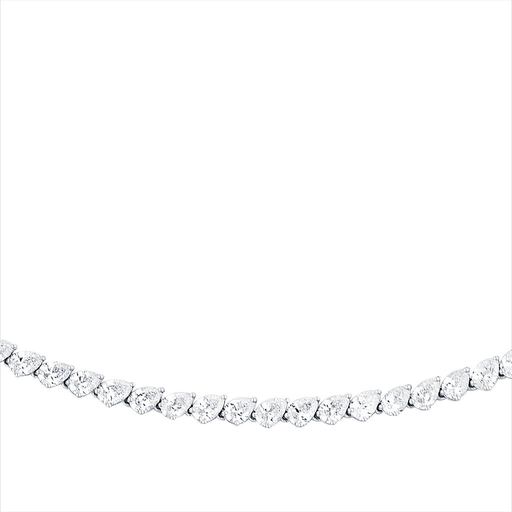 7,55 Carat Diamond Tennis Neckband