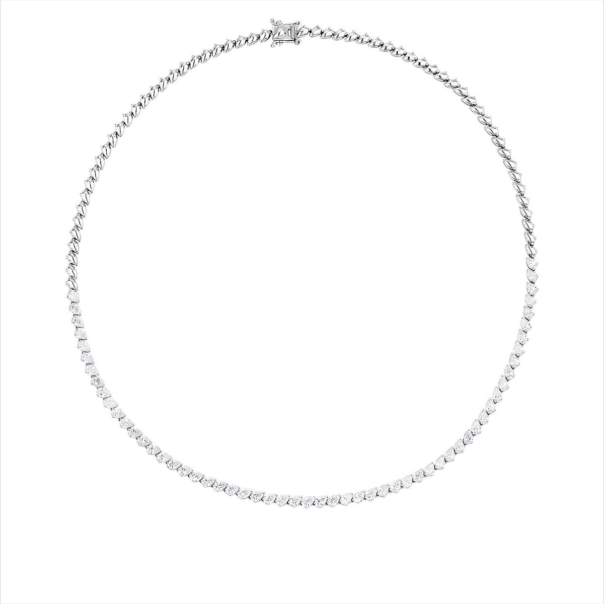 7,55 Carat Diamond Tennis Neckband