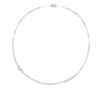 4,14 Carat Diamond Tennis Neckband