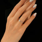 0,42 Carat Diamond Round Solitaire Engagement Ring