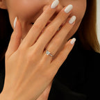 0,50 Carat Diamond Round Solitaire Engagement Ring