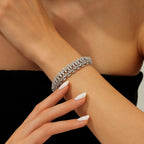 8,29 Carat Diamond Baguette Bracelet