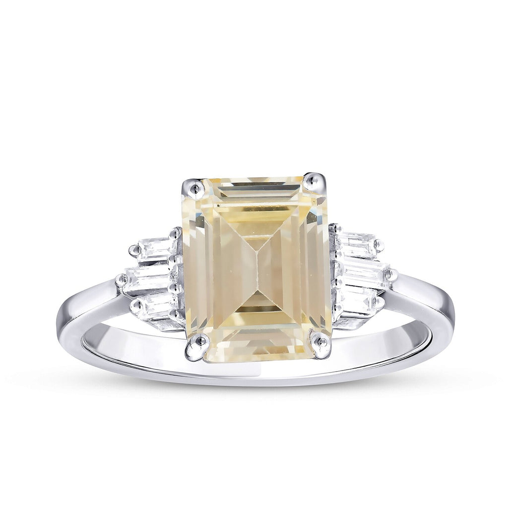 4,07 Carat Diamond Fancy Ring