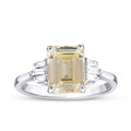 4,07 Carat Diamond Fancy Ring