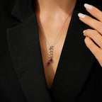 2,11 Carat Diamond Ruby Necklace