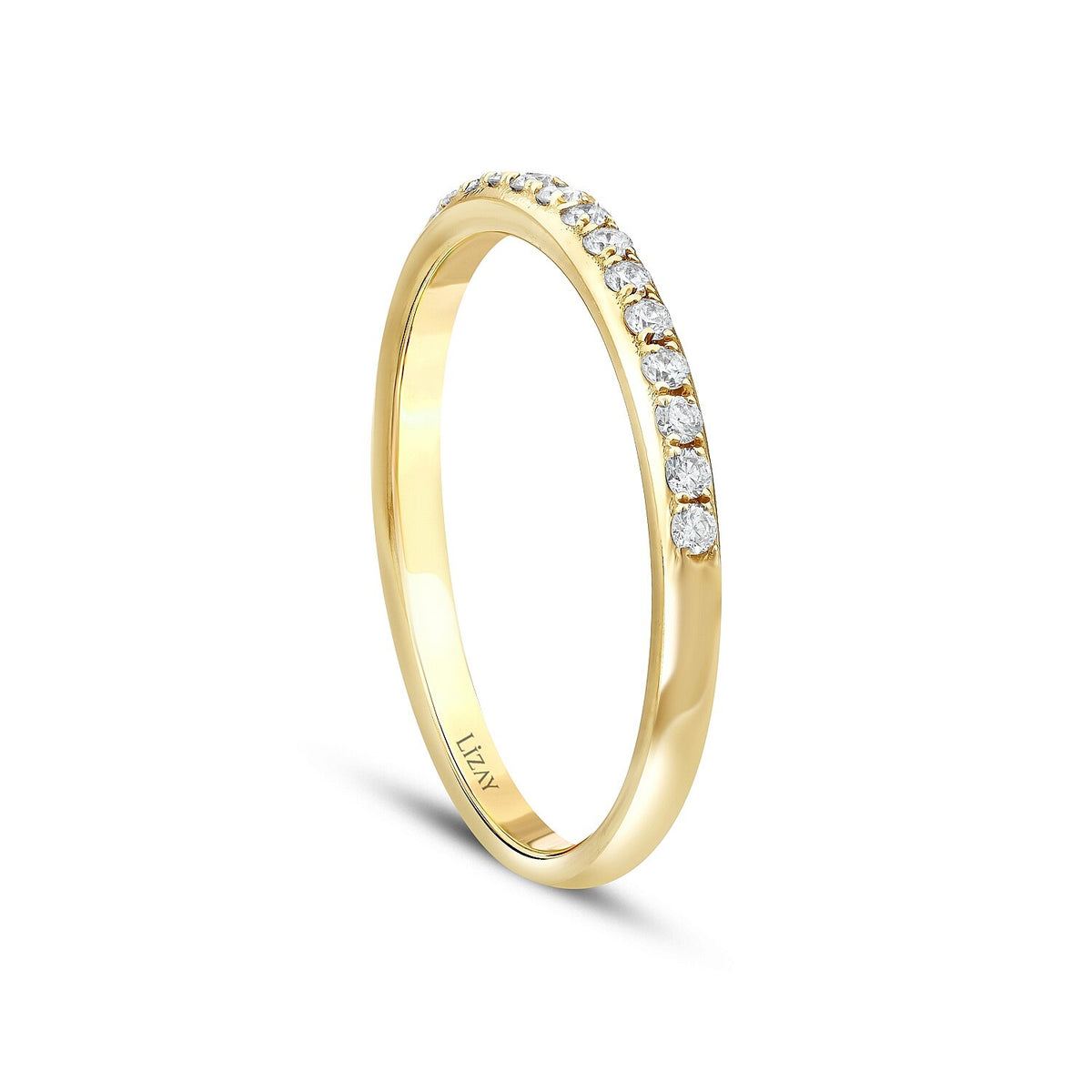 0,20 Carat Diamond Half-Eternity Ring