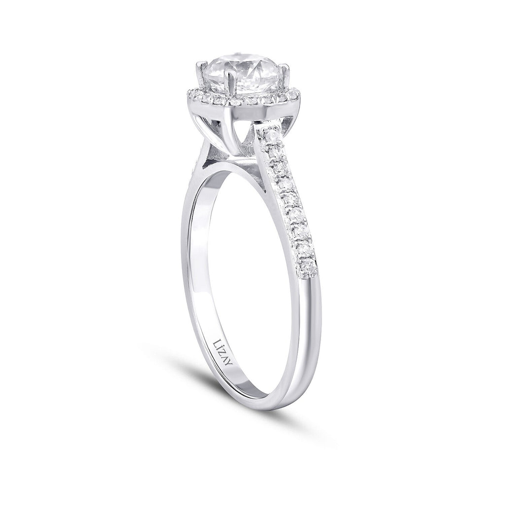 1,18 Carat Diamond Solitaire Engagement Ring