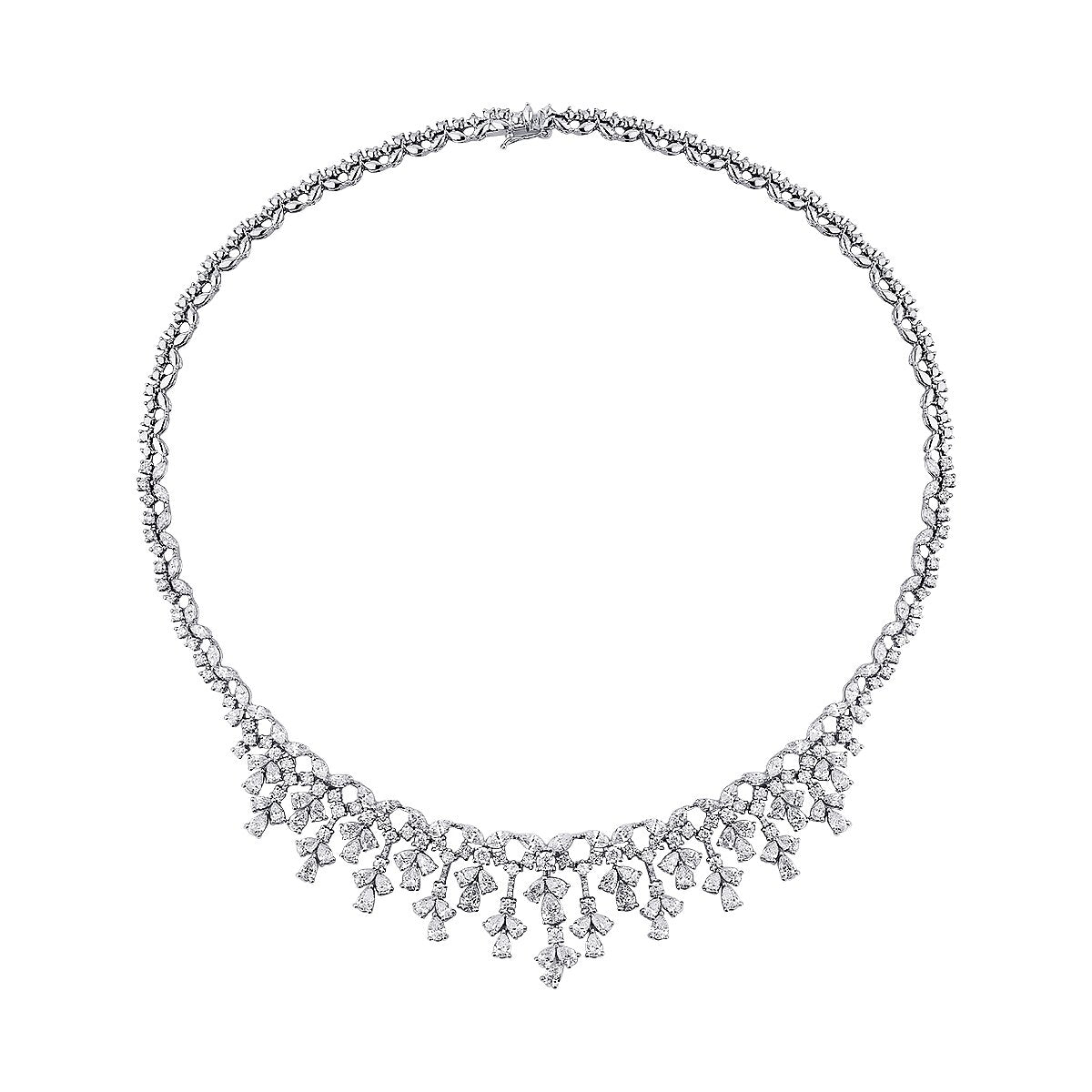 15,94 Carat Diamond Neckband