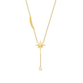 Gold North Star Trend Necklace