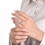 0,20 Carat Diamond Five-Stone Ring