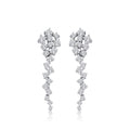Gold Zigzag Drop Earrings