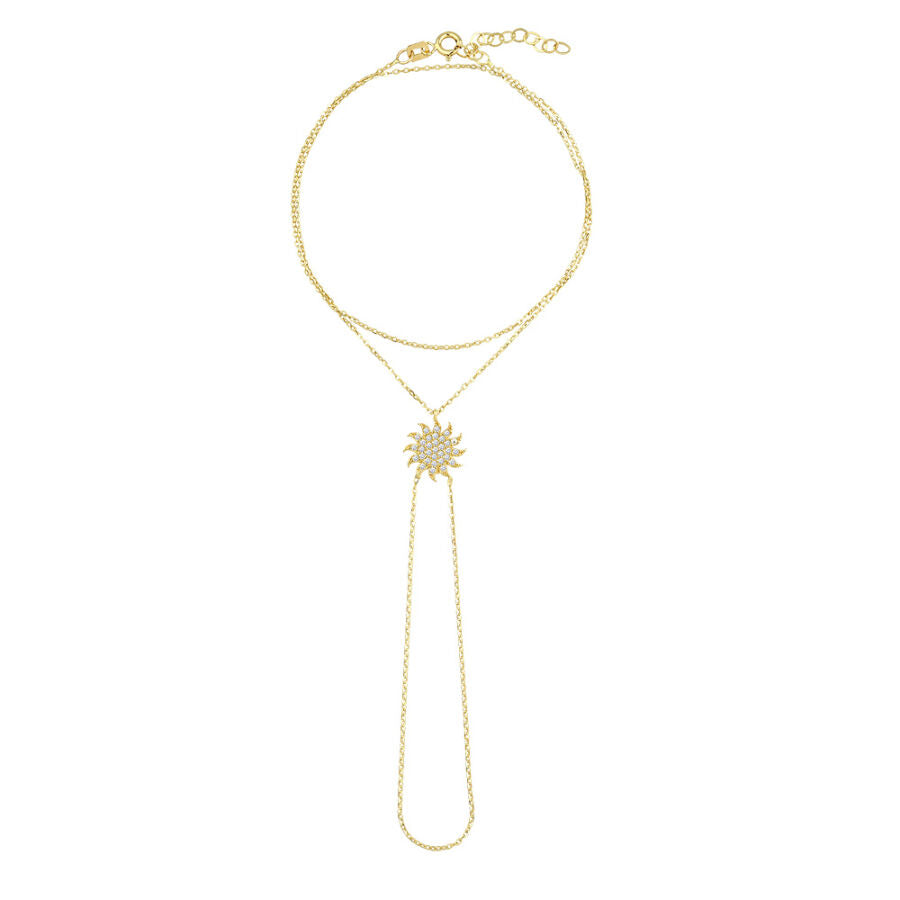 Gold Sun Shahmaran Bracelet