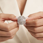 1,98 Carat Diamond Baguette Ring