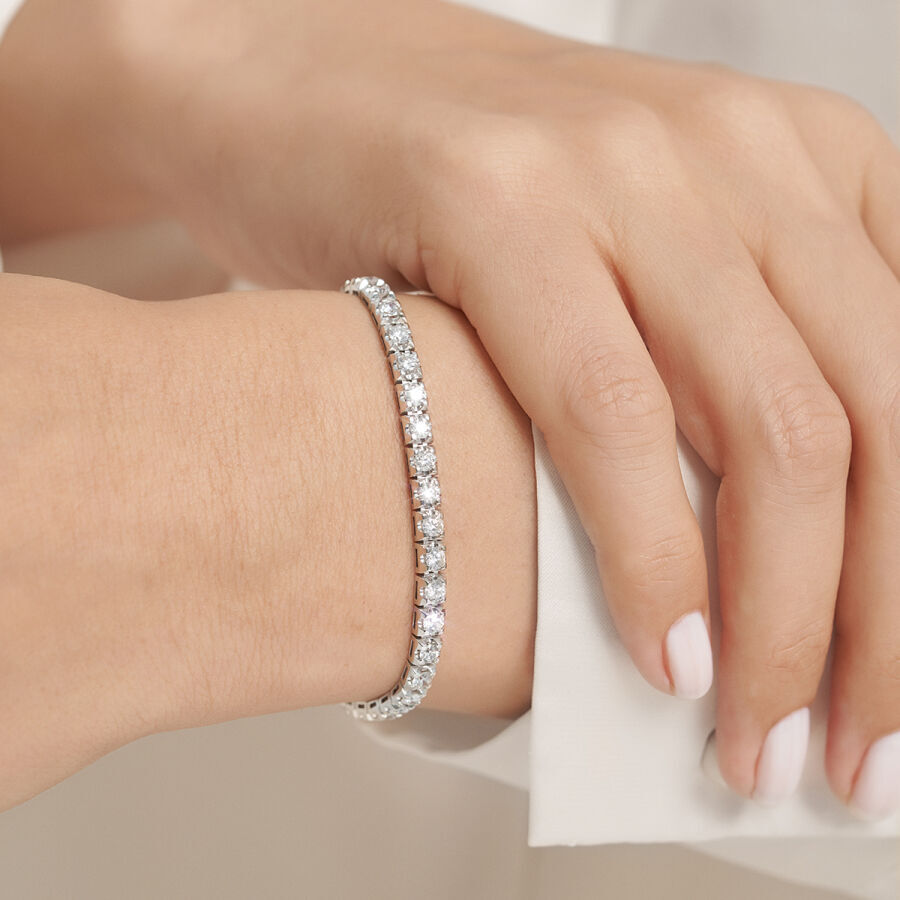 4,15 Carat Diamond Tennis Bracelet