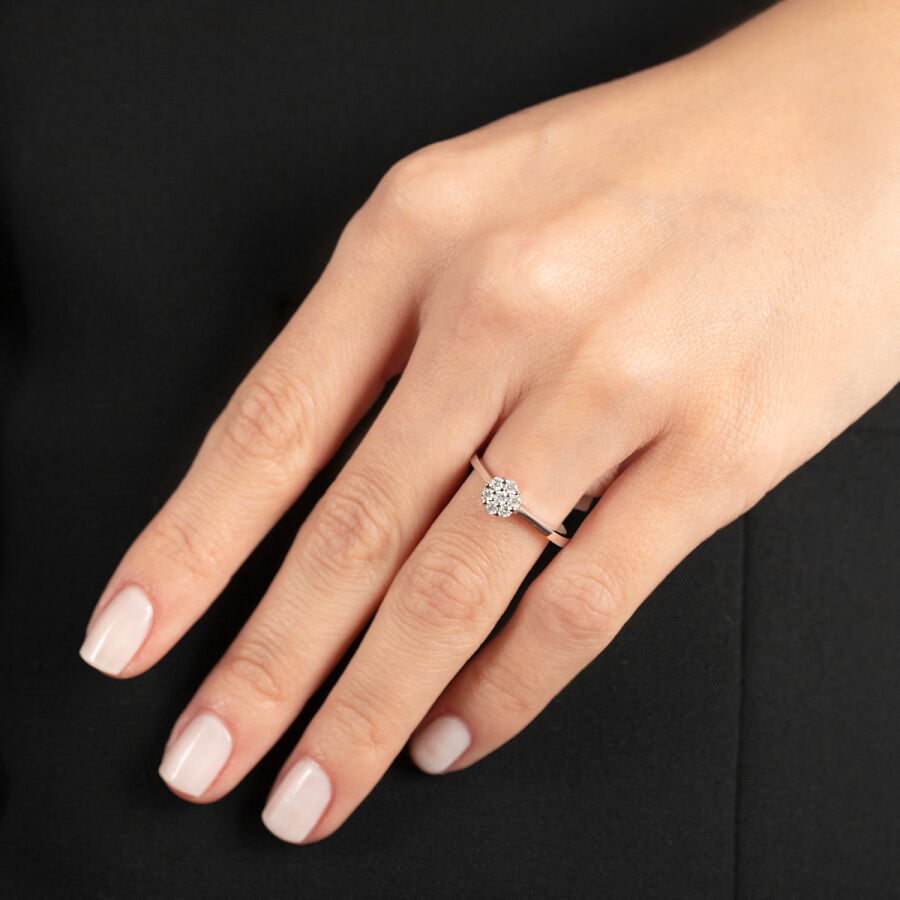 0,26 Carat Diamond Trend Ring