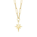 Gold North Star Necklace