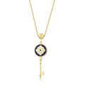 Gold Key Trend Necklace