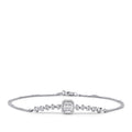 0.21 Carat Diamond Baguette Bracelet