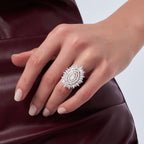 1.48 Carat Diamond Baguette Ring