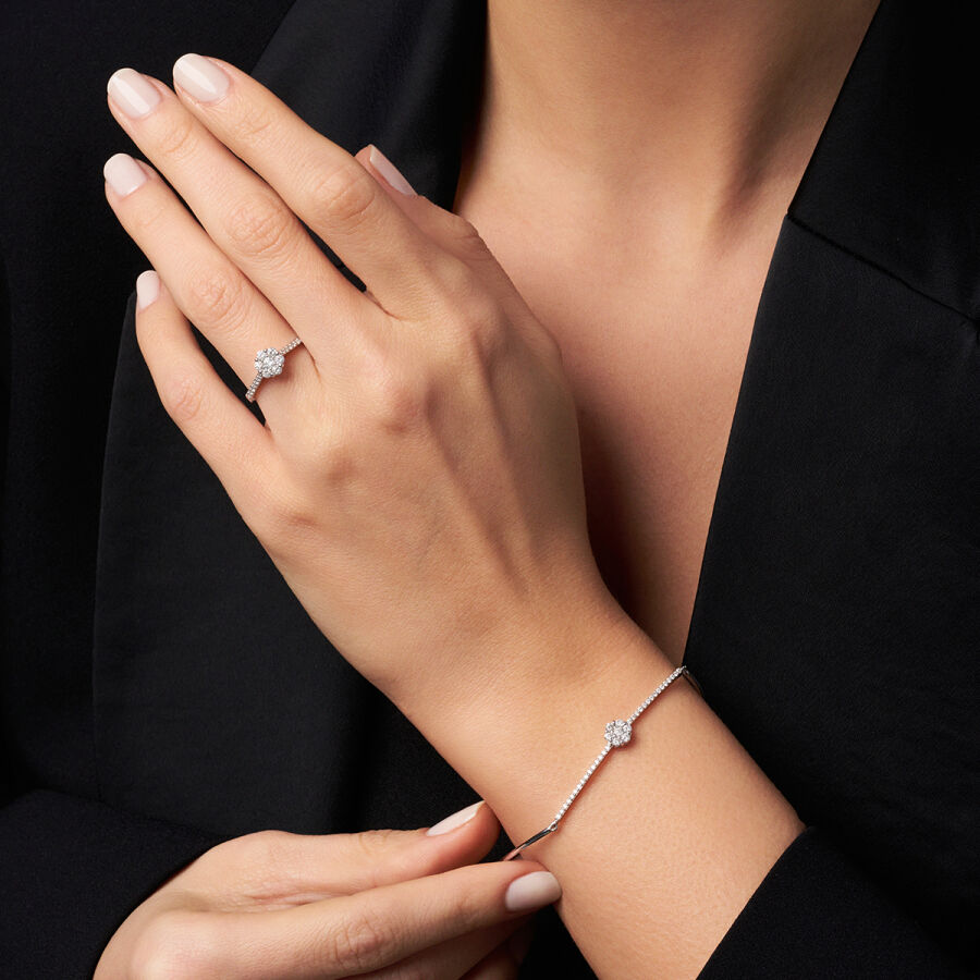 0,36 Carat Diamond Trend Ring