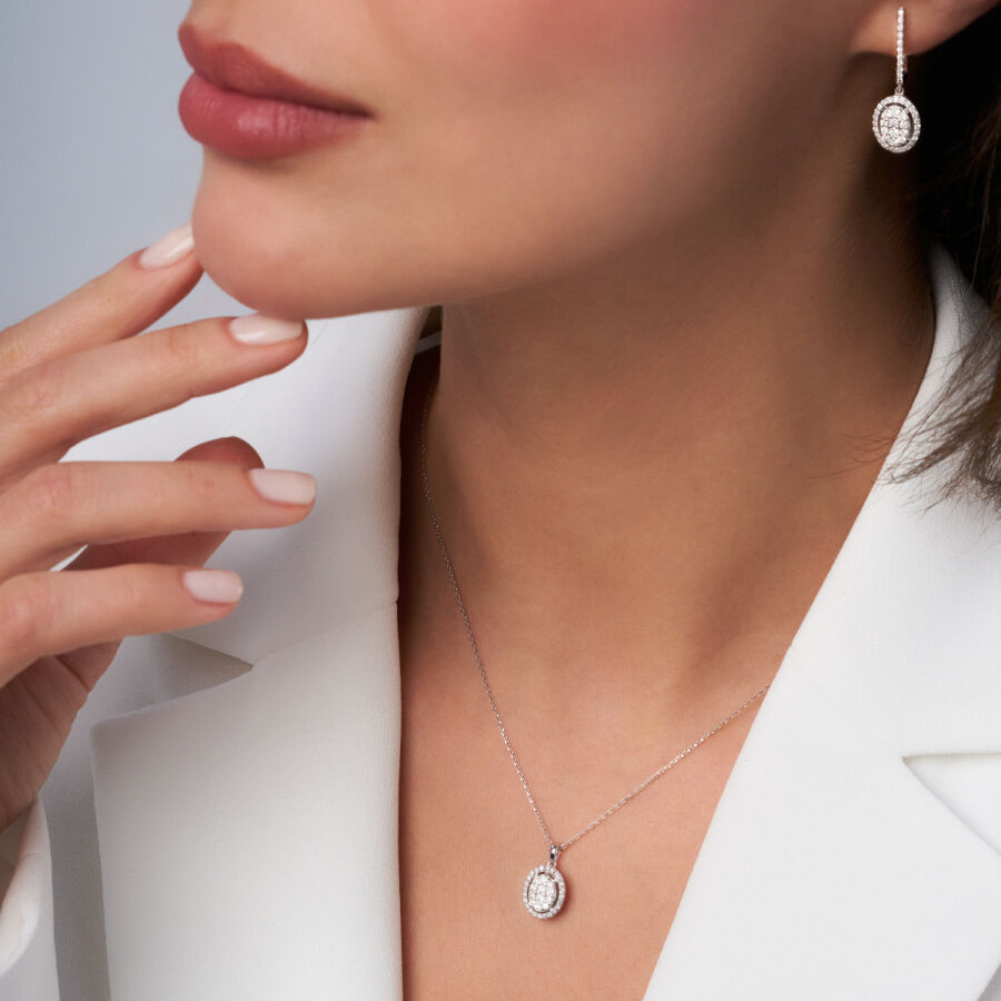 0,75 Carat Diamond Trend Earrings
