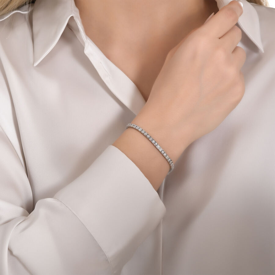1,74 Carat Diamond Tennis Bracelet
