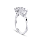 0,50 Carat Diamond Five-Stone Ring