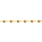Gold Evil Eye Bead Bracelet