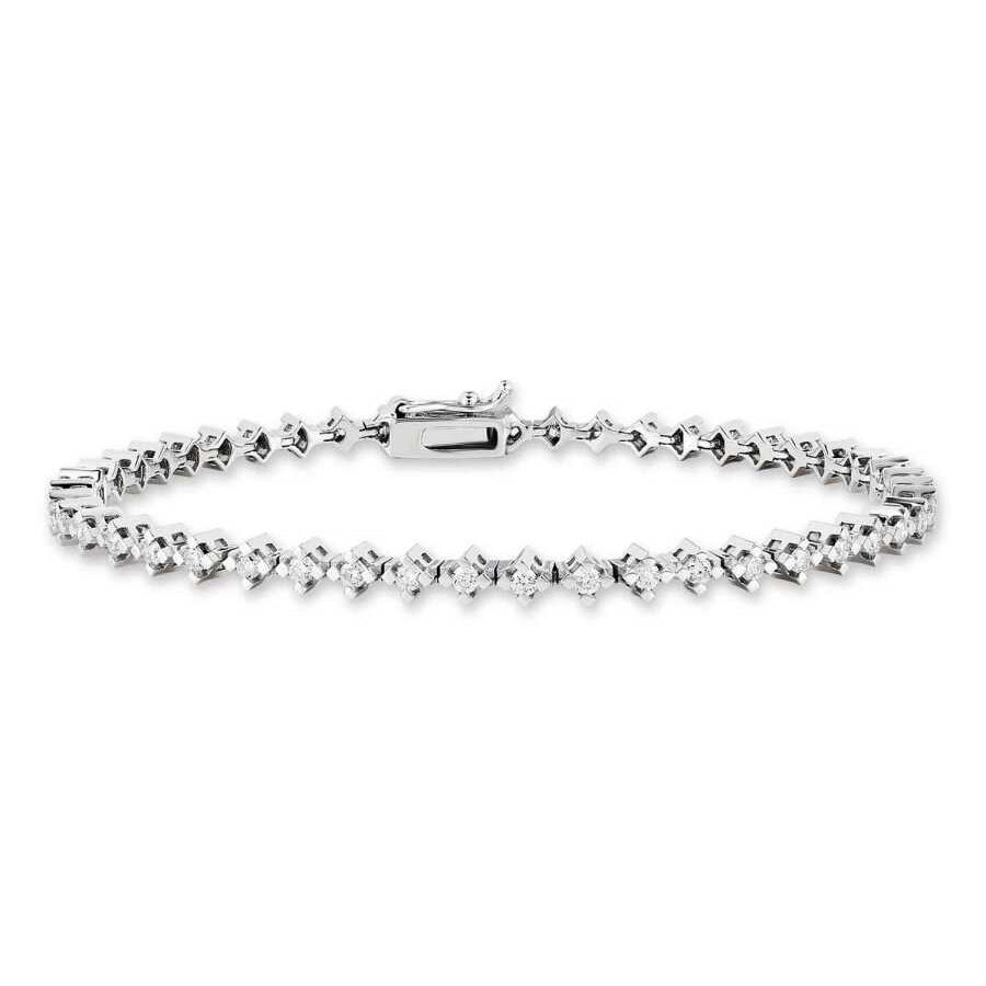 Gold Tennis Bracelet