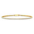 Gold Classic Tennis Bracelet