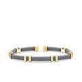 Gold Detailed Men's Bracelet