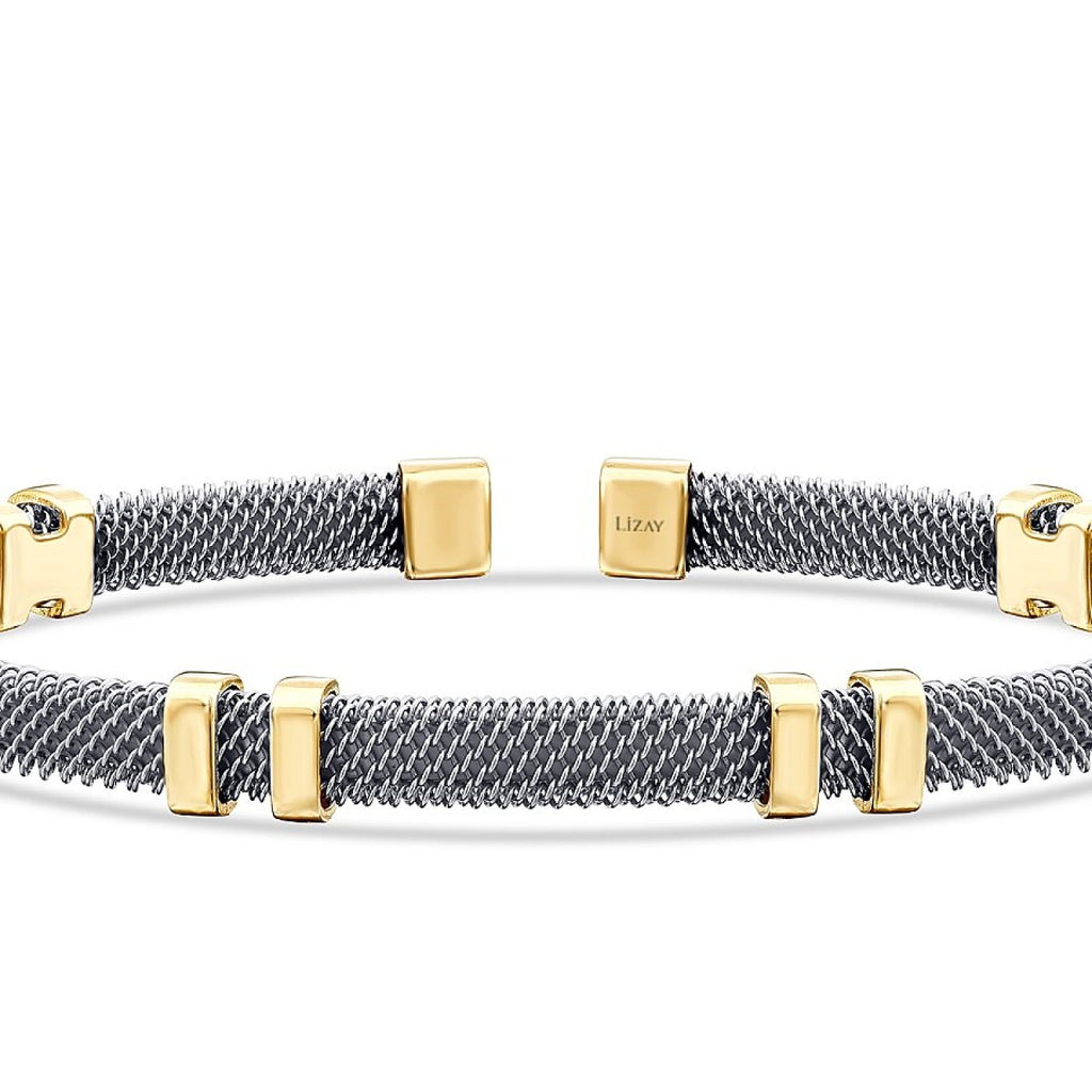 Gold Detailed Men's Bracelet