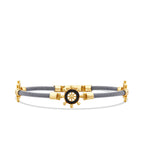 Gold Compass Men's Bracelet