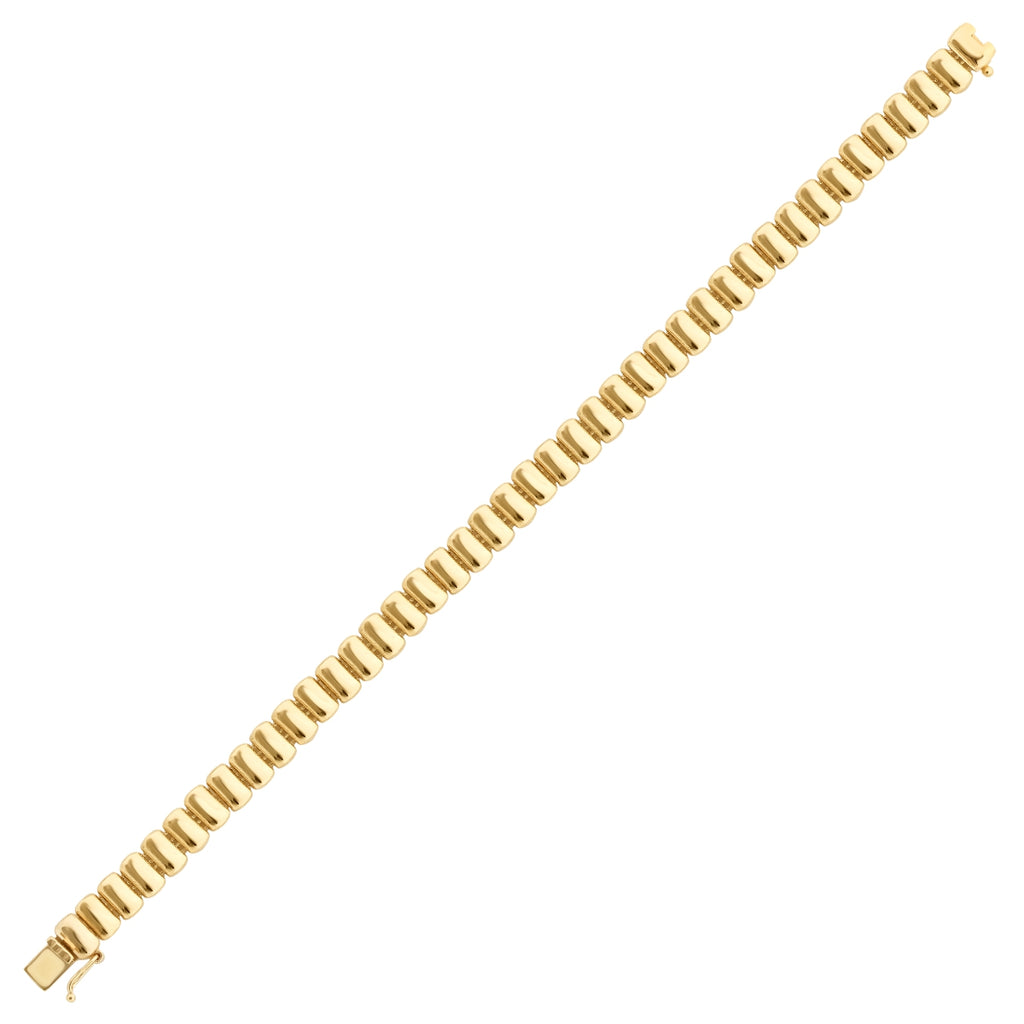 Gold Pieced Trend Bracelet