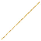 Gold Stone King Chain Men's Bracelet