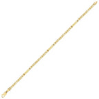 Gold Men's King Chain Bracelet