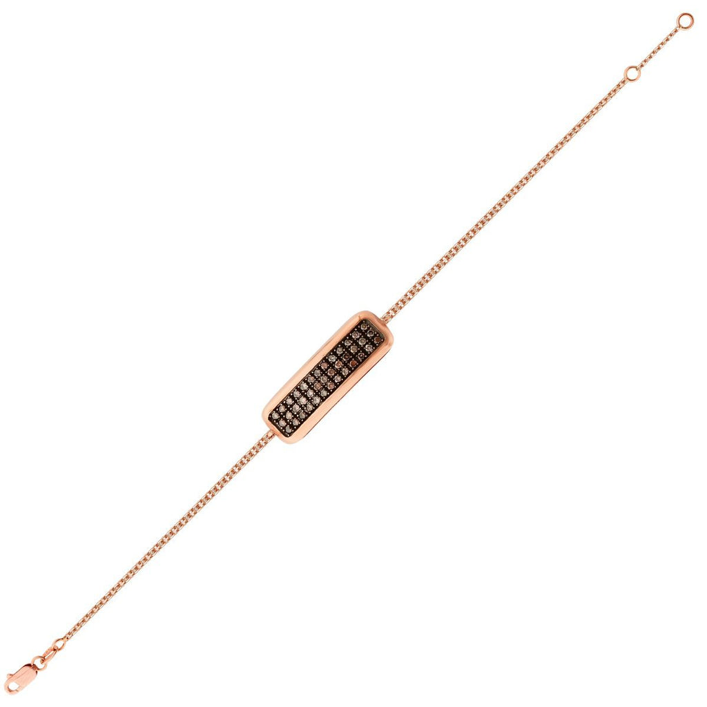 0.63 Carat Diamond Plate Bracelet