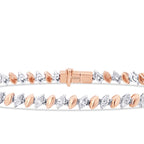 1.54 Carat Diamond Marquise Bracelet